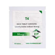 T4 – 50mcg/tab – 50 tab/bag EU Pharmaceutical